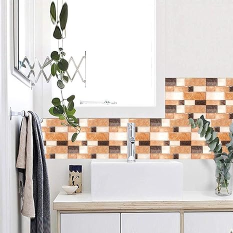 Buy Foonee 6pcs Decorative Tile Stickers Floor Tile Stickers