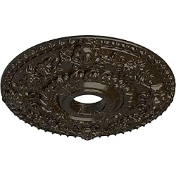 Ekena Millwork CM18ROSHC Rose Ceiling