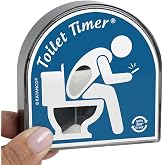 Katamco Toilet Timer (Office), As Seen on Shark Tank. Funny Gift for Men, Husband, Dad, Son, Birthday, Christmas, Father's Day