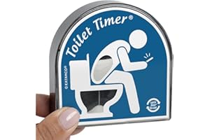 Katamco Toilet Timer (Office), As Seen on Shark Tank. Funny Gift for Men, Husband, Dad, Son, Birthday, Christmas, Father's Day