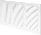 Repa Market 12x8 White Air Vent Cover Steel Return Grille, 300x200mm view 9