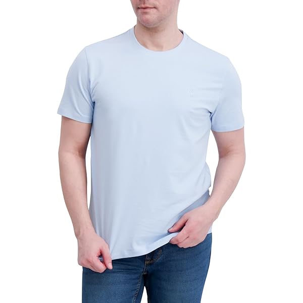 Next Level Men's Triblend Crew T-Shirt - Heather White, 50% Polyester 25% Cotton 25% Rayon, Soft Jersey Blend