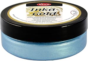 Viva Decor Inka Gold Paint, 62.5gm, Aquamarine