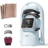 HTVRONT A300 Auto Hat Heat Press + PTFE Sheet Bundle