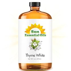 Sun Essential Oils Thyme Essential Oil 16oz for