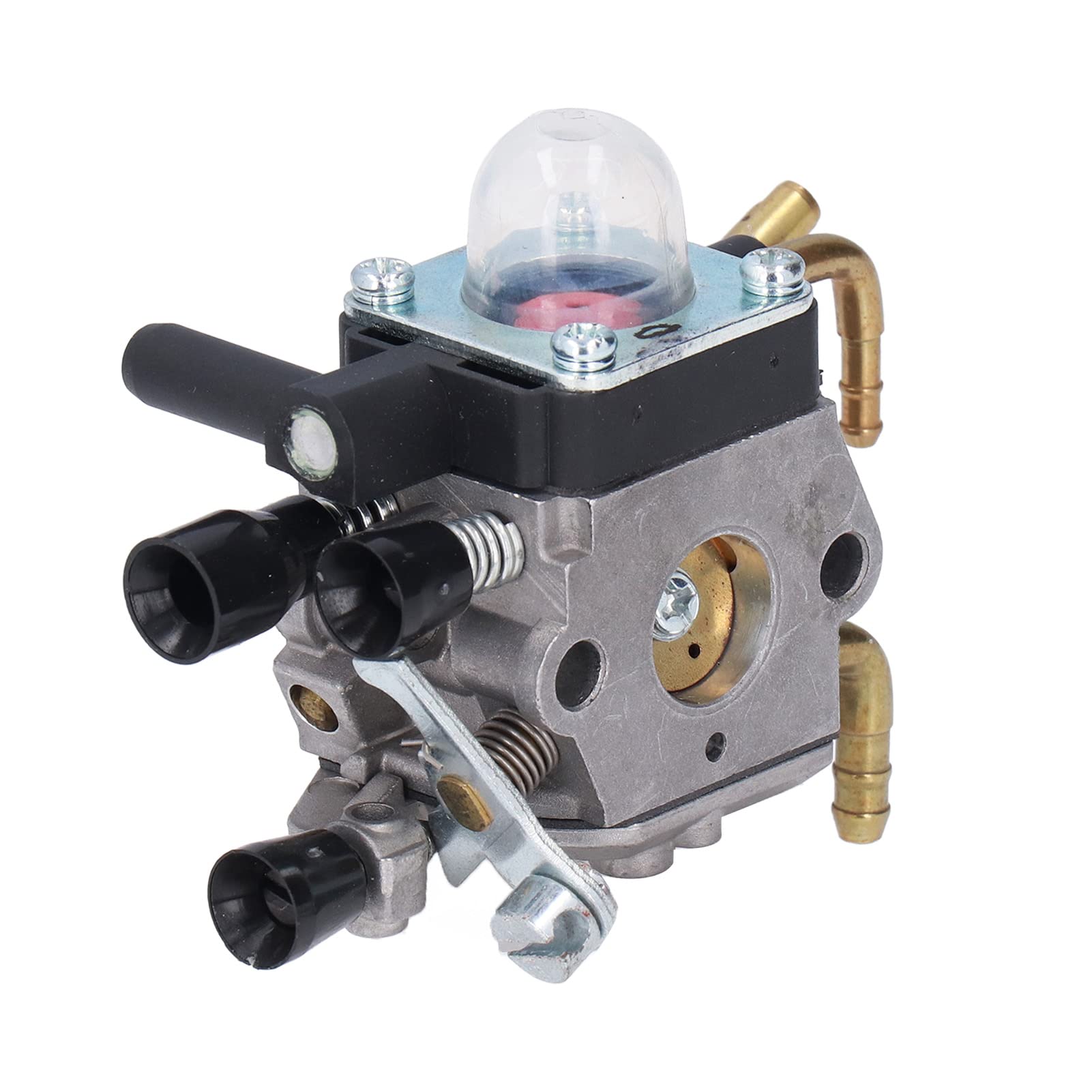 Hyuduo Carburetor for HS81T HS87R Hedge Trimmer High-Silicon Aluminum Alloy Replacement Carb, Integral Form Design, Compatible with Hedge Trimmer Engines, Easy Installation & Reliable Performance