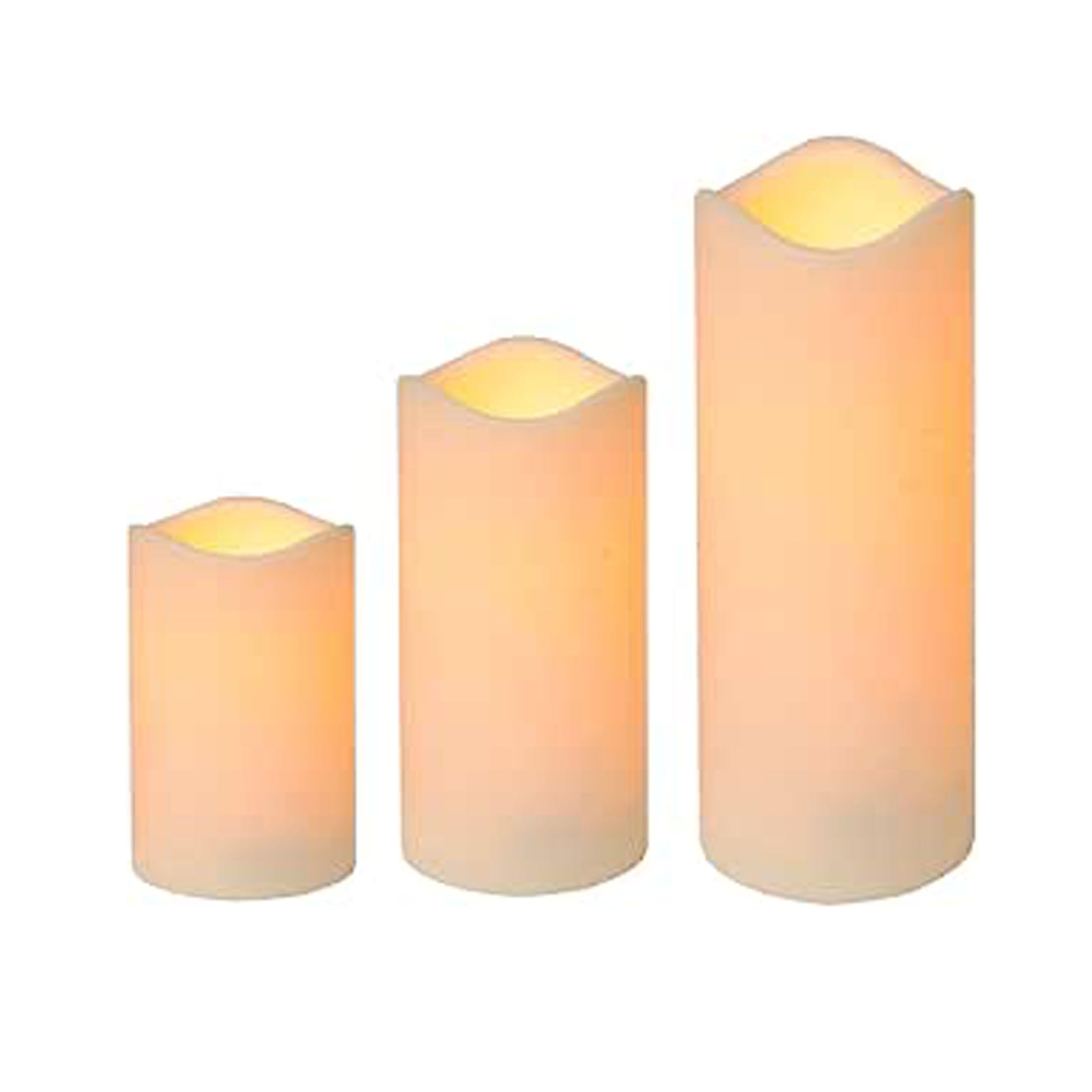 Set of 3 Submersible, Waterproof, Underwater Tea Lights, Colour-changing, Flameless, LED Safety Candles, for decoration, Colourful and Waterproof, Plastic, 3-piece