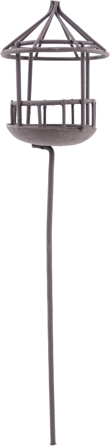 Touch of Nature 1.75 by 8-Inch Fairy Garden Birdcage Yard Art, Mini, Rustic