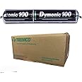 Tremco White Dymonic 100 High-Performance, High-Movement Single-Component, Polyurethane Sealant 20.3 fl/oz Sausages (965806C-385), Case of 15