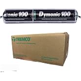 Tremco White Dymonic 100 High-Performance, High-Movement Single-Component, Polyurethane Sealant 20.3 fl/oz Sausages (965806C-385), Case of 15