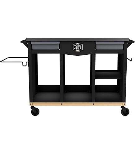 Amazon.com: Oklahoma Joe's Workstation Prep & Storage Cart