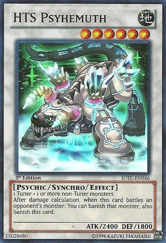 Yu-Gi-Oh! - HTS Psyhemuth (JOTL-EN046) - Judgment of the Light - Unlimited Edition - Super Rare