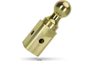Souyou GNXA2000 Gooseneck Turn Over Ball 2-5/16" Replacement Gooseneck Hitch Ball Compatible with B&W Trailer Hitches-1 Year Warranty