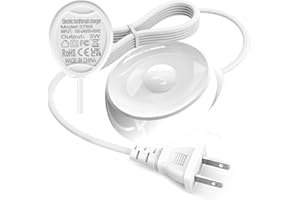 Mdforme Electric Toothbrush Charger for Braun Oral B IO Series 7 8 9 Toothbrush, Replacement Magnetic Charger 100V-240V for IO 3768 Charger for IO7 IO8 IO9, IP67 1.22m for Travel & Home Use (White)