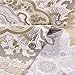Welwo Small Shower Curtain Liner 54 x 78 Inch Machine Washable Cloth with Hooks