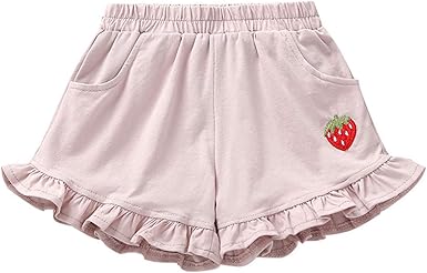 cute elastic waist shorts