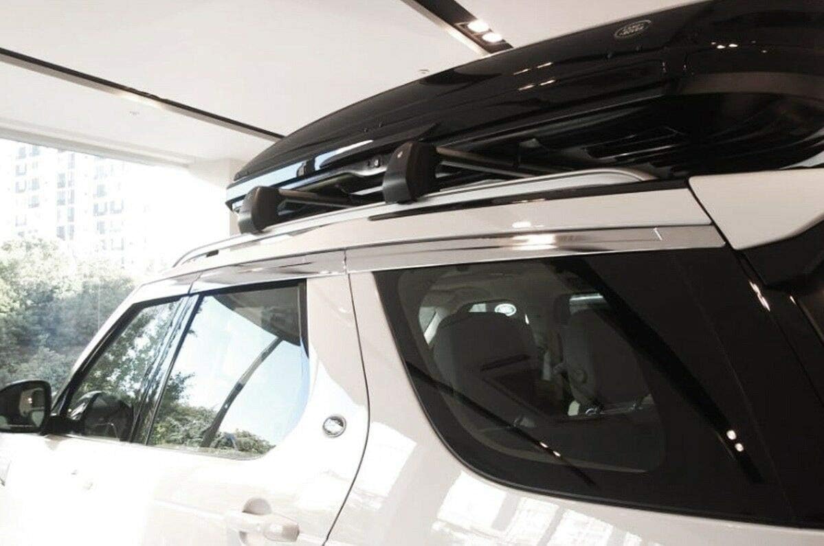 AUTO CLOVER Chrome Wind Deflectors Set for Land Rover Discovery 5 (6 pieces) - Image 4