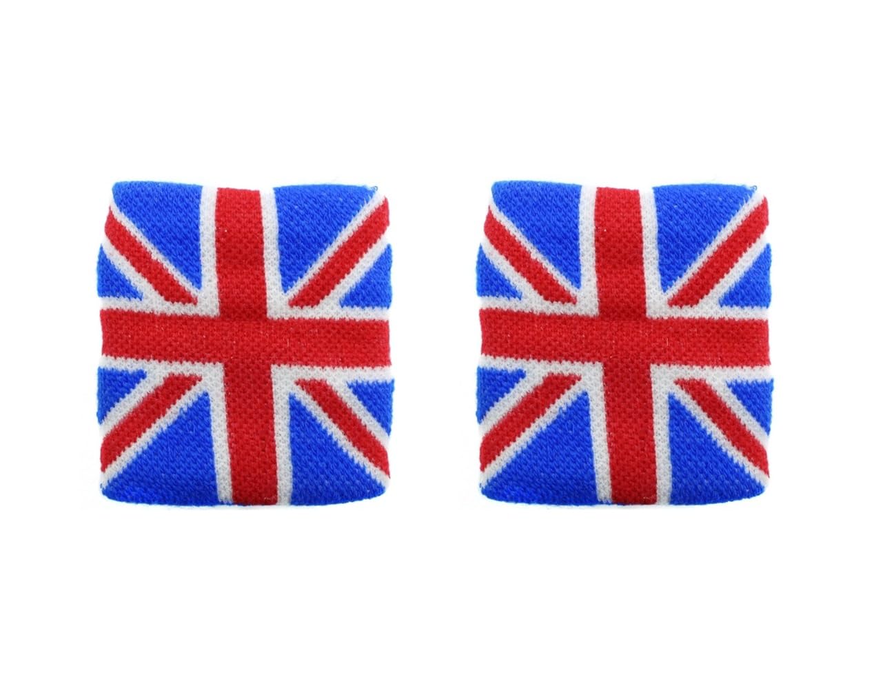 Children's Kids Union Jack Wrist Sweatbands Britain Union Jack Flag Wristbands 2 Pcs