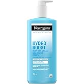 Neutrogena Hydro Boost Unscented Gel Body Cream for Dry Skin, Hyaluronic Acid, 453g