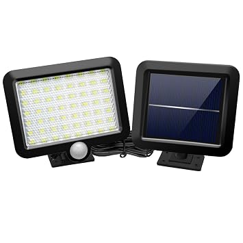 lampe solaire 56 led avec detecteur de mouvement