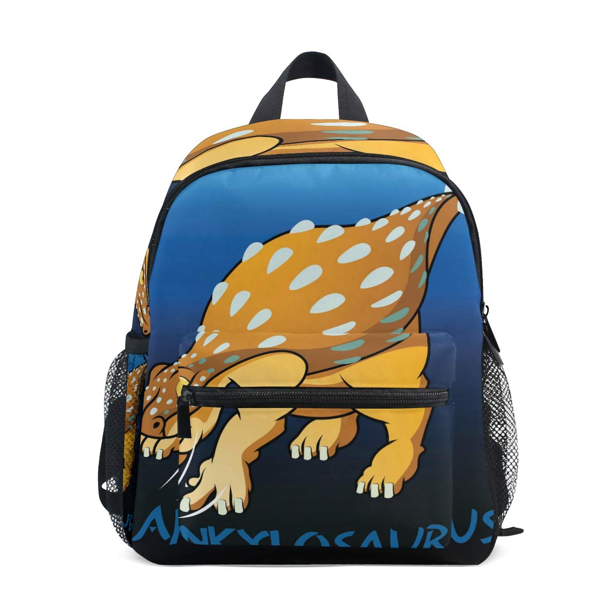Kids Backpack Dinosaurs Ankylosaurus Kindergarten Preschool Bag for Toddler Girls Boys