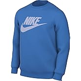 Nike mens Club Brushed Fleece Crew