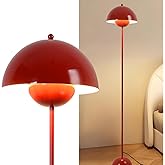 COSYLUX Modern Floor Lamp for Living Room, Industrial Tall Standing Lamp for Bedroom, Metal Shade Reflecting Light Reading Fl