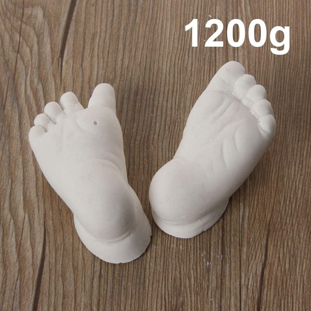 SSXY DIY Hand Mold Beautiful 3D Hand Mud with White Powder Decorate Souvenir