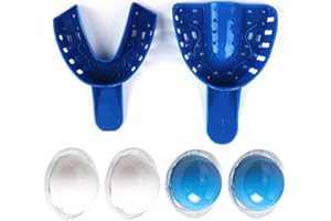 Dental Impression Mold Kit with Silicone Putty, Dental Impression Putty, Dental Impression Kit, Dental Impression Trays with 