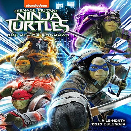 Teenage Mutant Ninja Turtles Calendar 2017 -- Deluxe TMNT Wall Calendar (12x12)