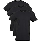 Gildan Mens Cotton Stretch T-Shirts, Multipack