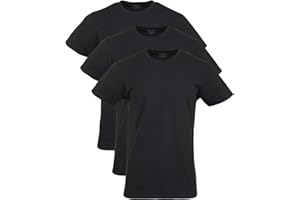 Gildan Mens Cotton Stretch T-Shirts, Multipack