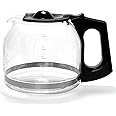 Amazon.com: 12-Cup Replacement Glass Coffee Carafe Compatible with ...