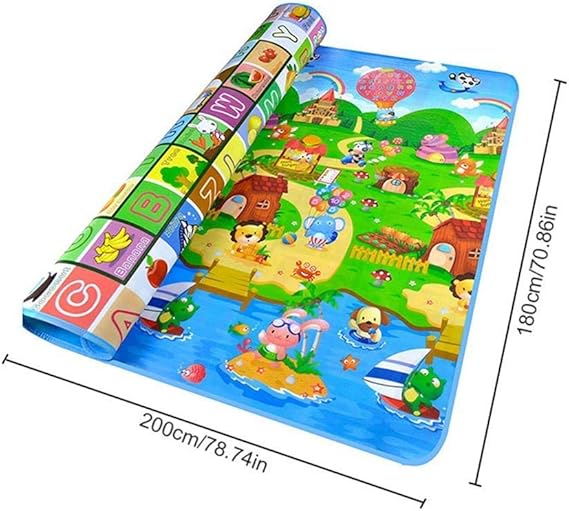 Tapis D Eveil Tapis Dalle En Mousse Bebe Tapis De Jeu Enfant Tapis Mousse Epais 0x180cm Amazon Fr Bebes Puericulture