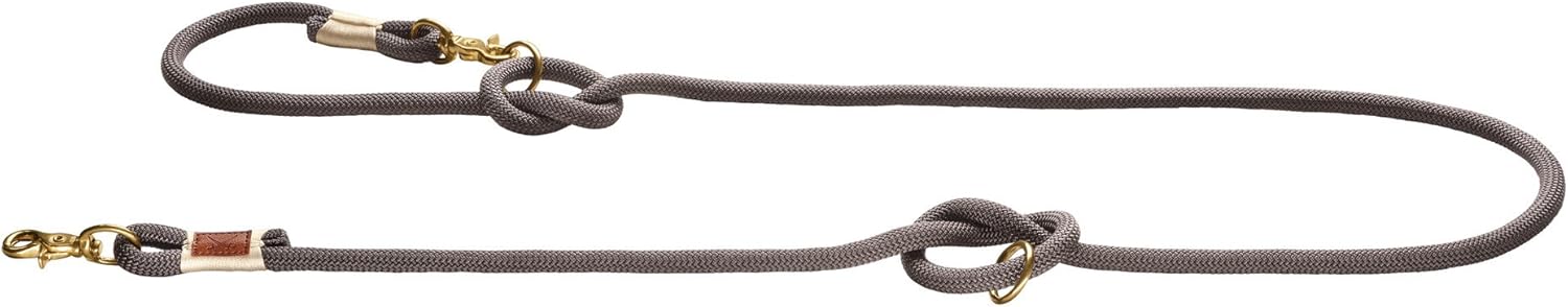 HUNTER Adjustable leash Sansibar Rantum, 12/200 Rope, grey - Image 3