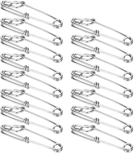 100 Clip EZ Clip Trotline Per Pesca Al Pesce Gatto – Ganci Metallici Per Snood E Dropline