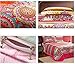 FADFAY Home Textile,Boho Style Bedding Set,Boho Duvet Cover Set,Bohemian Bedding Set,Queen,4Pcs