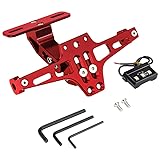 KEMIMOTO Motorcycle License Plate Bracket Fender