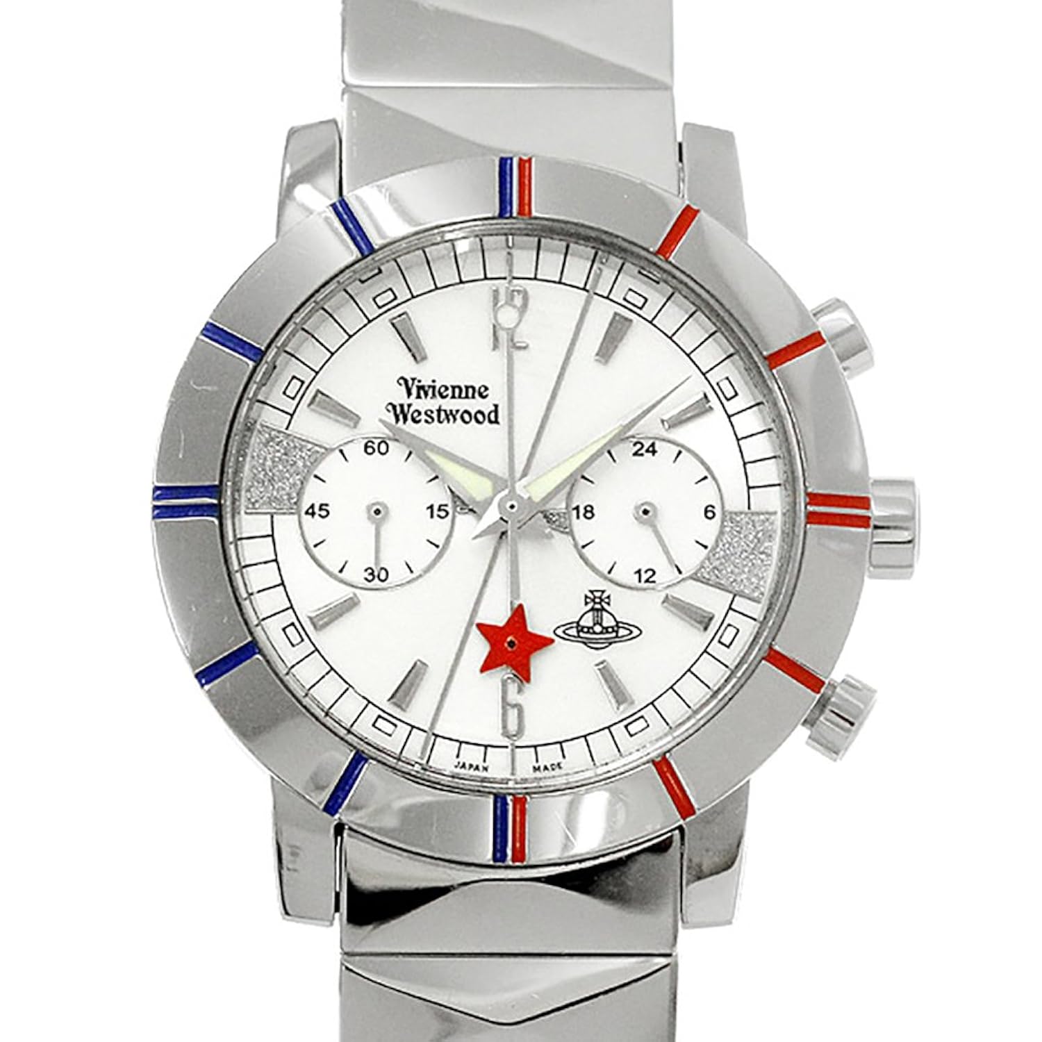 安い購入 ヴィヴィアンウエストウッド Vivienne Westwood Vw 7053 レディース 腕時計 クロノグラフ ホワイト 白 文字盤 クォーツ 中古 並行輸入品 B078zb4598 Alyneas Com