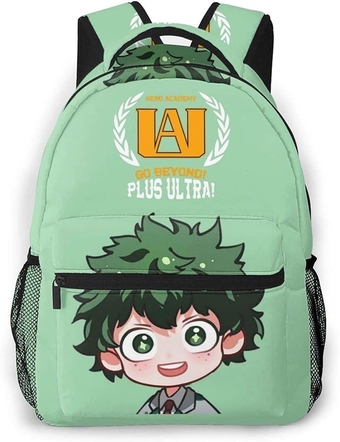 My Hero Academia Backpack Deku Midoriya Izuku Bag Daypack Bookbag