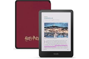Amazon Kindle Colorsoft Bundle â€“ Includes Kindle Colorsoft 16GB and Limited-Edition Harry Potter Case â€“ Gryffindor
