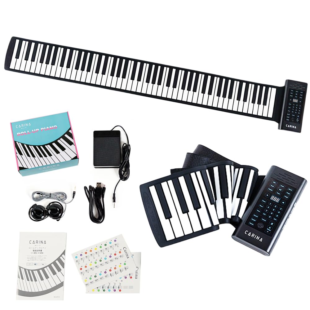 Mua Carina RollUp Piano, 88 Keyboard, MIDI, USB Rechargeable, Builtin