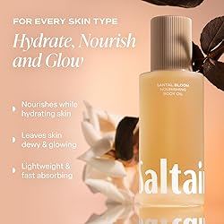 Saltair Body Oil. Luxurious Santal Bloom After