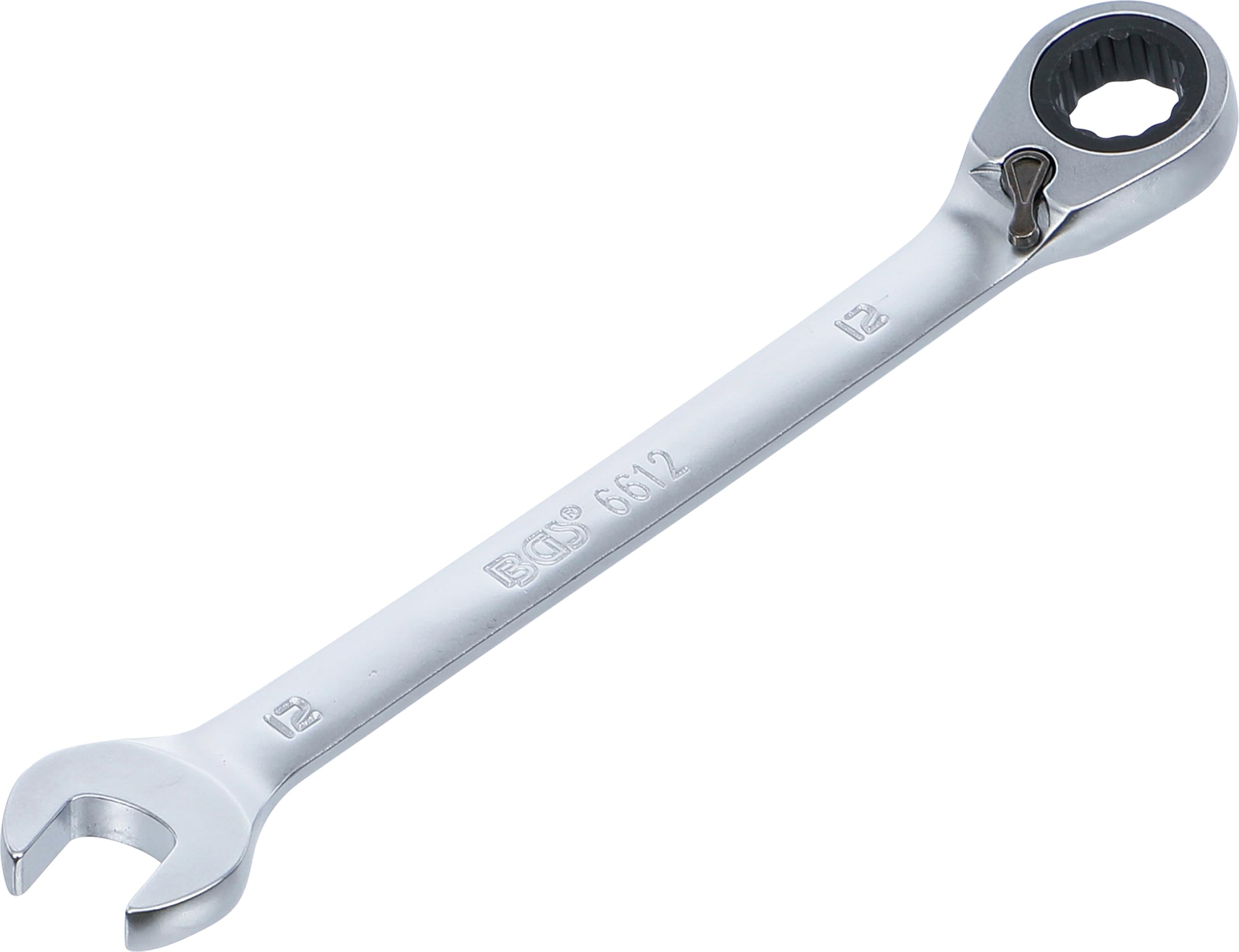 BGS 6612 | Ratchet Combination Wrench | reversible | 12 mm