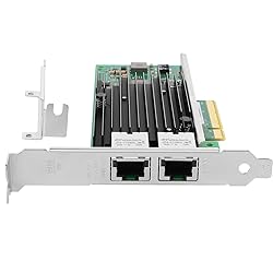 Euqvos 10GbE RJ45 Network Adapter for Intel X540-T2