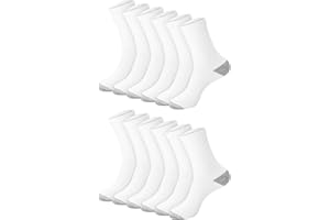 Hanes mens Crew Socks Pack, 14-pair Pack, X-temp, Moisture-wicking, Breathable Cooling, Cushioned Athletic SocksSocks