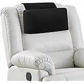 AHUAWA Neck Pillow for Recliner Chair, 14" Adjustable Recliner Pillow for Headrest, Soft Velvet Non-Slip Head Pillow for Recliner, Couch, Chair, Sofa