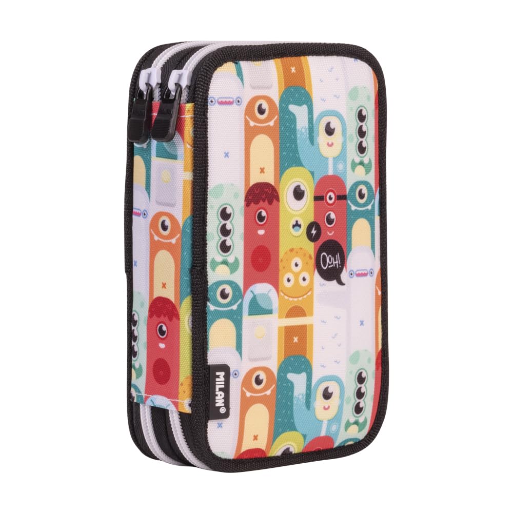MILAN® Pencil case 2 Floors with Special Aliens Series Contents