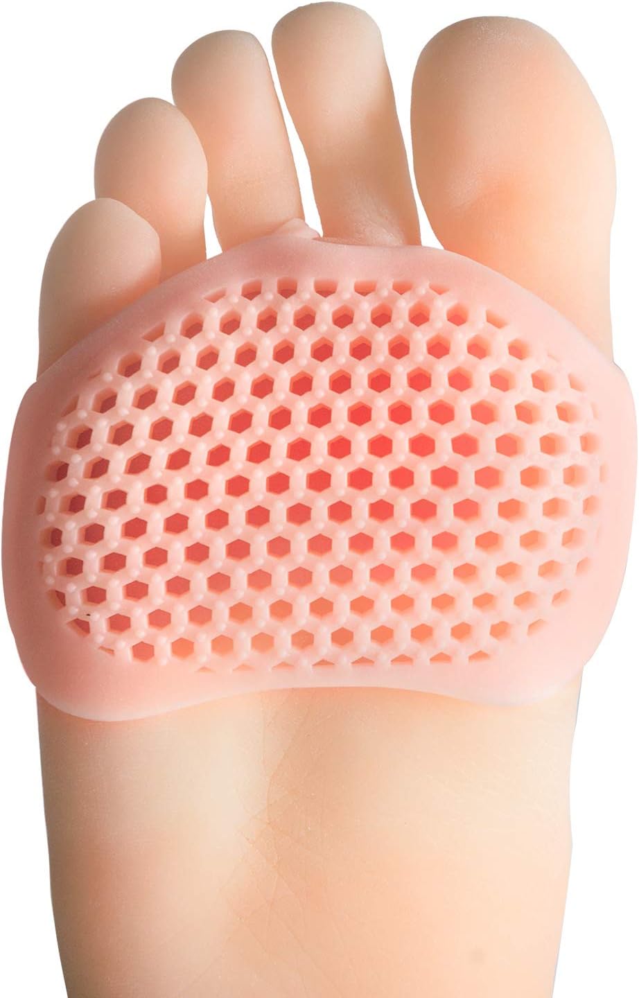 Metatarsal Pads, Sumiwish 10 Pack Ball of Foot Cushion, Soft Gel Foot Pads, Forefoot Cushion Pads for Mortons Neuroma Metatarsalgia Pain Relief