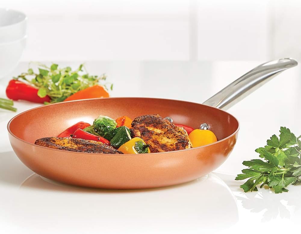 Copper Chef Non-Stick Fry Pan, 8 Inch: Kitchen & Dining